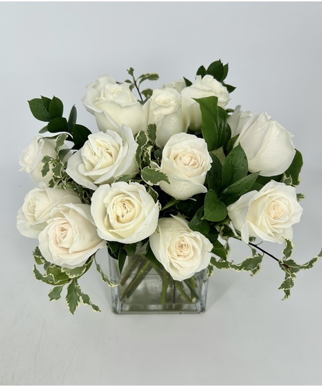 White Rose Centerpiece