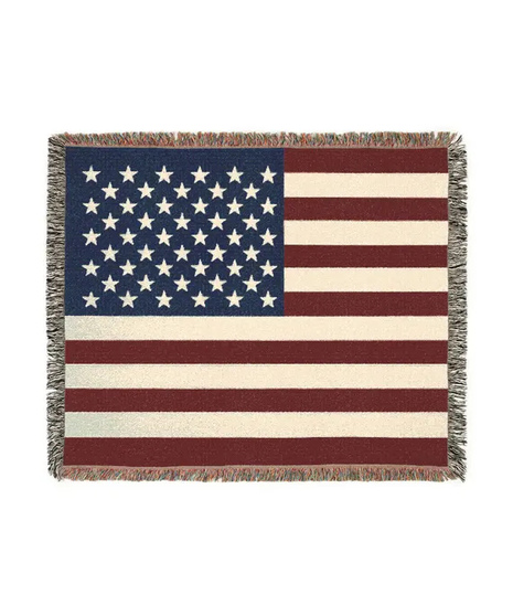 American Flag Throw