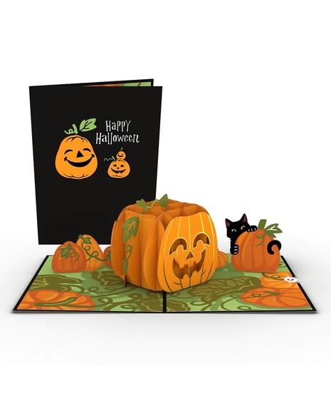 Lovepop Happy Halloween Pumpkin