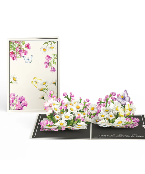 April Birth Month Flower Pop-up Card - Lovepop