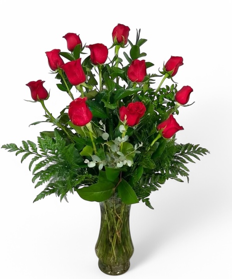 One Dozen Red Roses