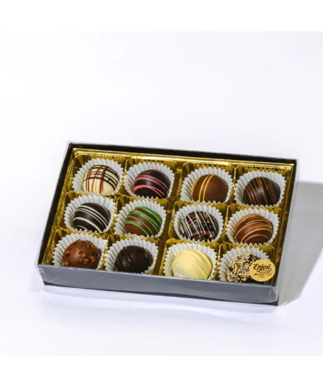 Enjou 12-Piece Truffle Box