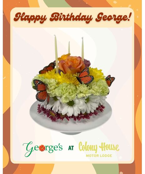 Colony House Floral Design Class - April 18th @ 2pm