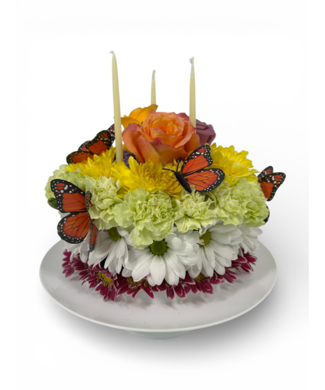 Birthday Flower Cake