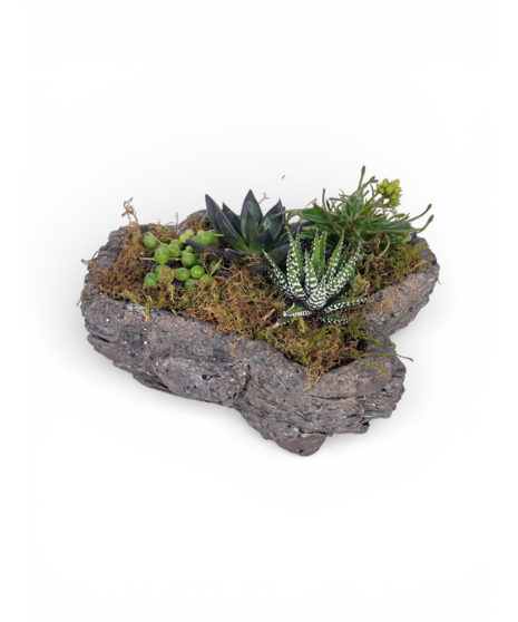 Ceramic Bark Planter - multiple sizes available