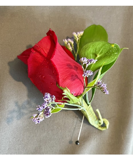 Rose Boutonniere