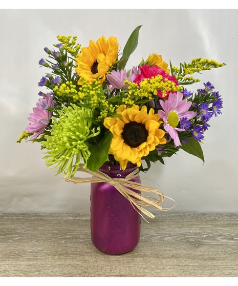 colorful floral arrangement