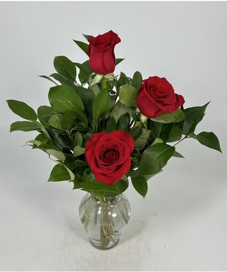 Simple Roses (Vase May Vary)