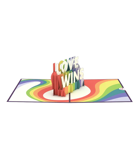 Love Wins Pop-Up Card