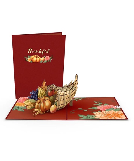 Lovepop Thanksgiving Cornucopia