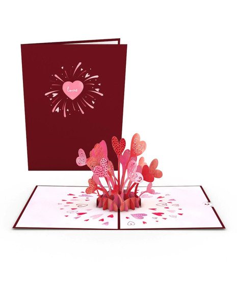 love pop love explosion card