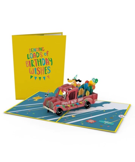 Lovepop Birthday Truck