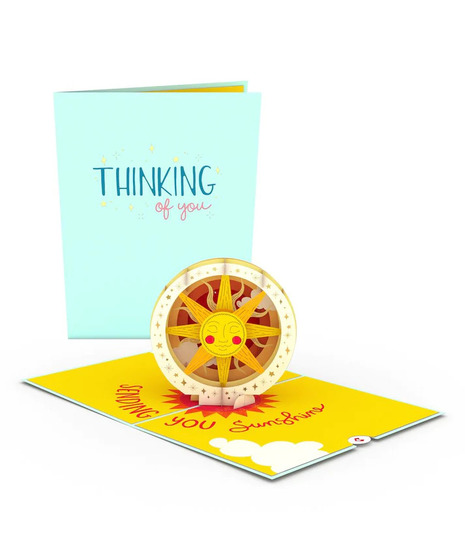 lovepop greeting card with pop out sun
