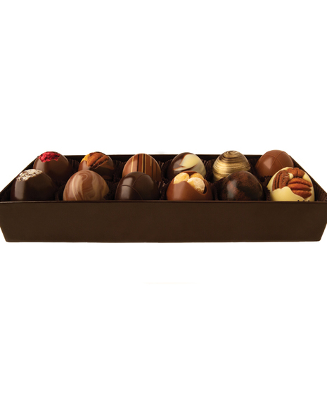 DeBrand Fine Quality ChocolateTruffle 12 piece assortment